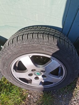 Elektróny Škoda Fabia 5x100 r14 letné - 2