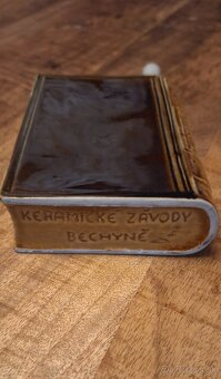 Stará keramická fľaša, ploskačka - 2