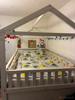 Detská drevená posteľ - 2
