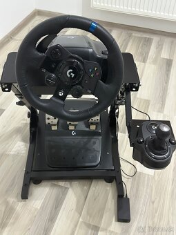 Logitech g923 (xbox/Pc) + Logitech shifter + stojan - 2