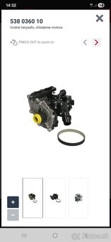 Vodná pumpa INA - 2