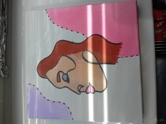 5€ vlastnoručne namaľované TRNAVA - 2