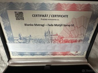 Pamätná strieborná minca Blanka Matragi - 2