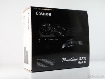 Canon G7 X Mark III Novy - 2