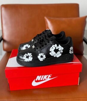 Nike Air Force 1 Low Denim Black - 2
