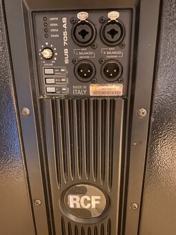 RCF SUB 705-AS - ako nový - 2