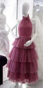 Purpurové šaty - 2