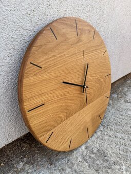 Dubové hodiny 50cm - 2