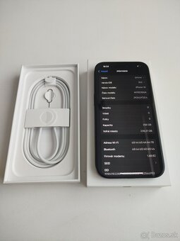 Iphone 16 black 256 GB, záruka 2 roky - 2