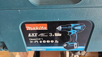 Makita, aku vŕtací skrutkovač DDF456RF3 - 2