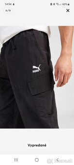 Puma chlapčenské kapsacove nohavice -M - 2
