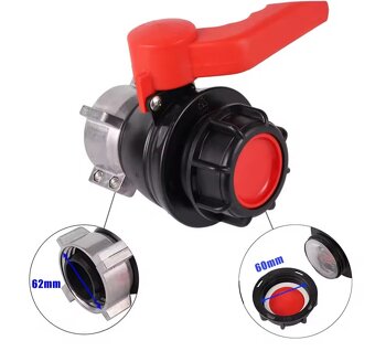 IBC ventil 62mm - 2