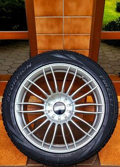 alu R20 5x120 senzory tlaku, zimné/letné pneu 265/45 Tesla X - 2
