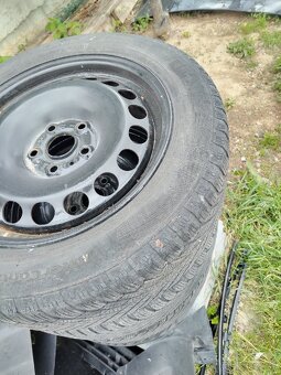 Predám zimné pneumatiky na O2, golf 5 - 2