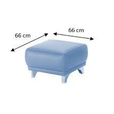 Taburetka 100% koža ZNÍŽENÁ CENA - 2