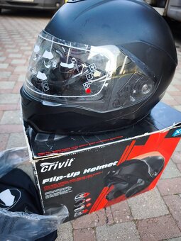 Výklopná prilba/ helma - 2