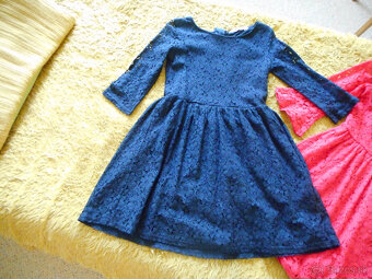 2x dievčenské čipkované atočky 152cm - 2