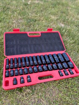 Sada nárazových hlavíc 1/2” 38 ks – CR-MO oceľ - 2