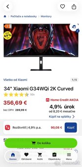 XIAOMI 34” + ZÁRUKA - 2