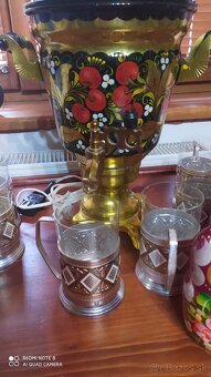 Ruský samovar matriošky - 2
