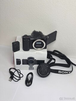 Predám stream/vlog set v záruke (Sony ZV-E10, Viltrox,...) - 2