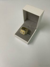 Briliantový prsteň - drahokam moissanite 0,5ct + 1,82ct - 2