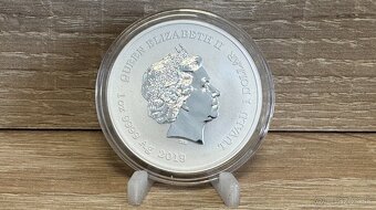 Homer Simpson 1 oz 2019 strieborná minca - 2
