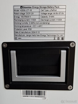 Nízkonapäťová batéria Dawnice 16kWh 314Ah - 2