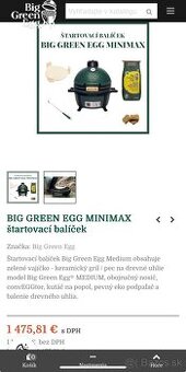 Big green egg MINIMAX - 2