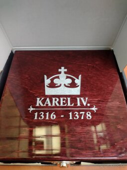 STRIEBORNÁ MINCA KAREL IV. - 2