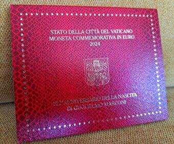 Vatikan 2 euro 2024 Marconi pamatna minca - 2