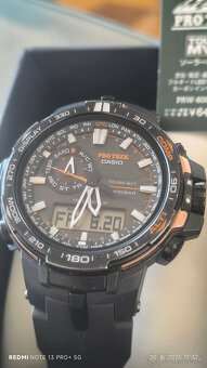 CASIO PRW6000Y-1JF PRO TREK-solar, waveceptor- NOVÉ ZÁRUKA. - 2