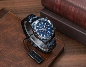 Philipp Plein Blue Dial Quartz - Pánske hodinky - 2