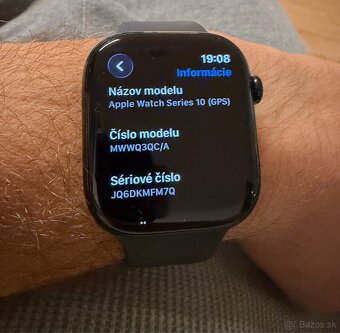 Apple watch 10 46mm gps jet black - 2