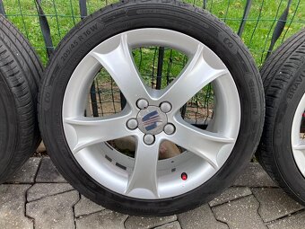 Elektrony - alu disky 5x100 r16 s pneu 205/45 r16 barum - 2