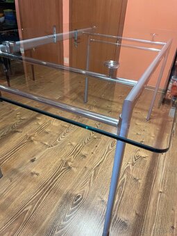 Jedalensky sklenený stôl - 2