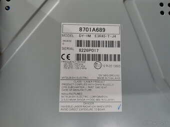 Predám autorádio Mitsubishi - 2