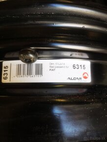 Plechové disky 14" Fiat 500 - 2