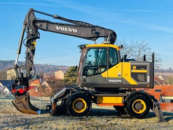 Kolesový bager Volvo EW160E s rotátorem - 2