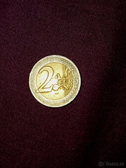 Vzácna 2€ minca s chyborazbou - 2