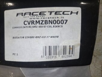 plasty suzuki rmz 450 2007 - 2