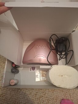 Led lampa na nechty + gel laky - 2