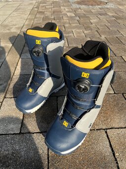 Snowboardové topánky DC Control Navy/Armor - 2