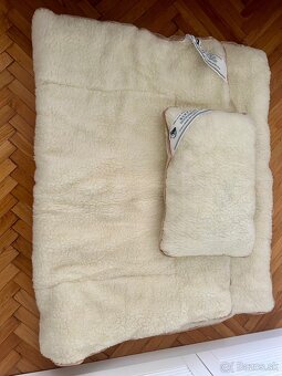 Deka a vankúš z ovčej vlny - 2