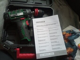 Predám vŕtačku Parkside 12V - 2