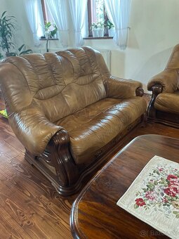 Kožená sedacia súprava - 2