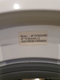 Darujem za odvoz práčku Samsung - 2