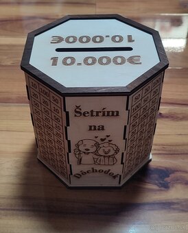 Motivačná pokladnička (10000€) "Šetrím na dôchodok" - 2