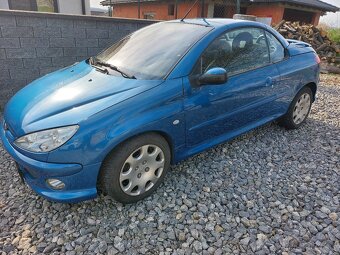 Peugeot 206 CC - cabrio 1.6 benzín 88kw. Automat - 2