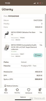 BRITAX RÖMER autosedačka + základňa - 2
